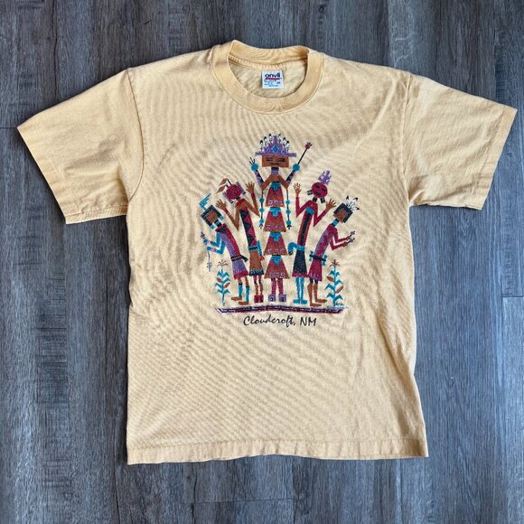 Vintage Cloudcroft New Mexico T-Shirt - size Medium single stitch - Picture 1 of 4